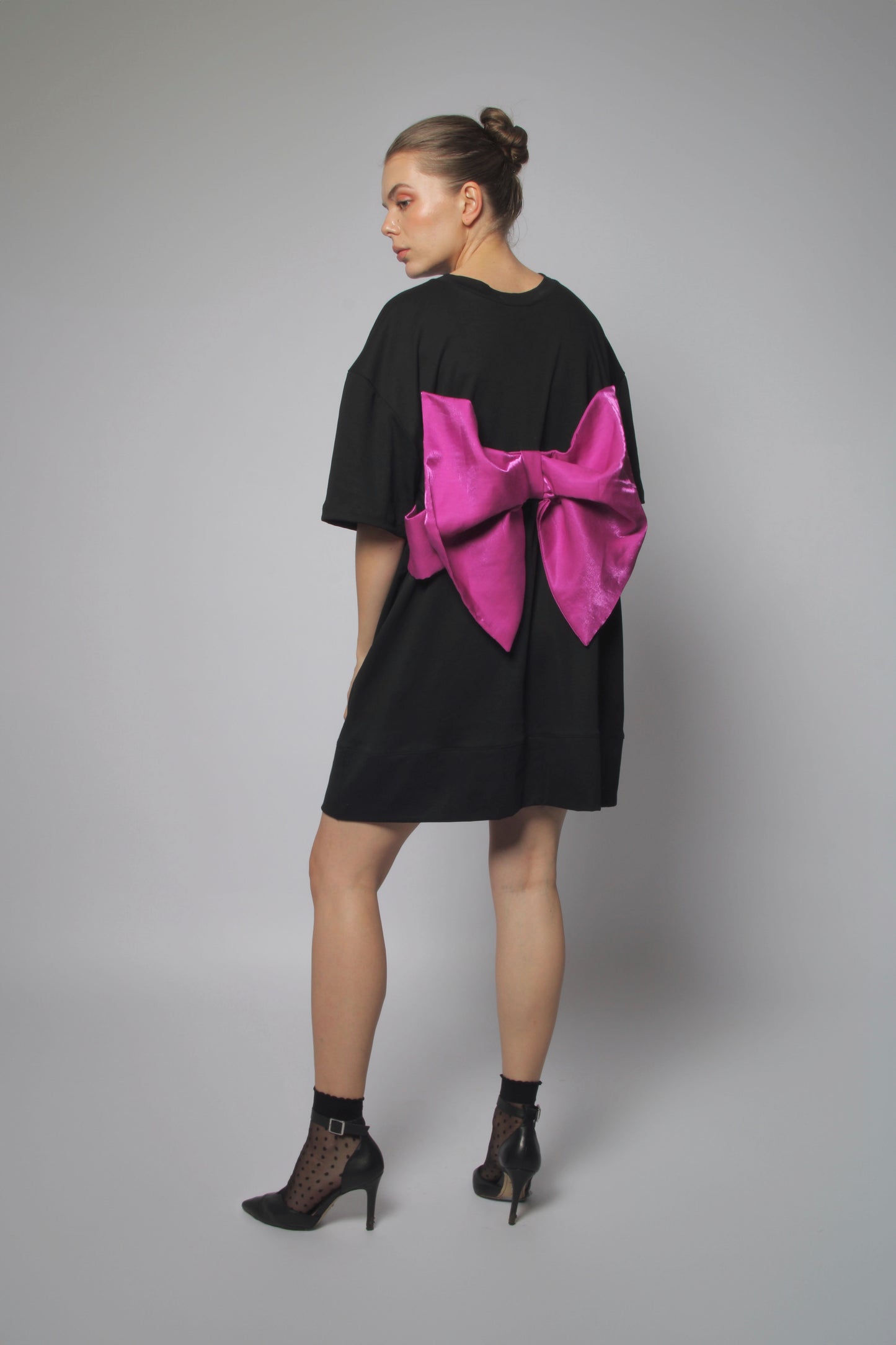 ICONIC DRESS - LAZO FUCSIA