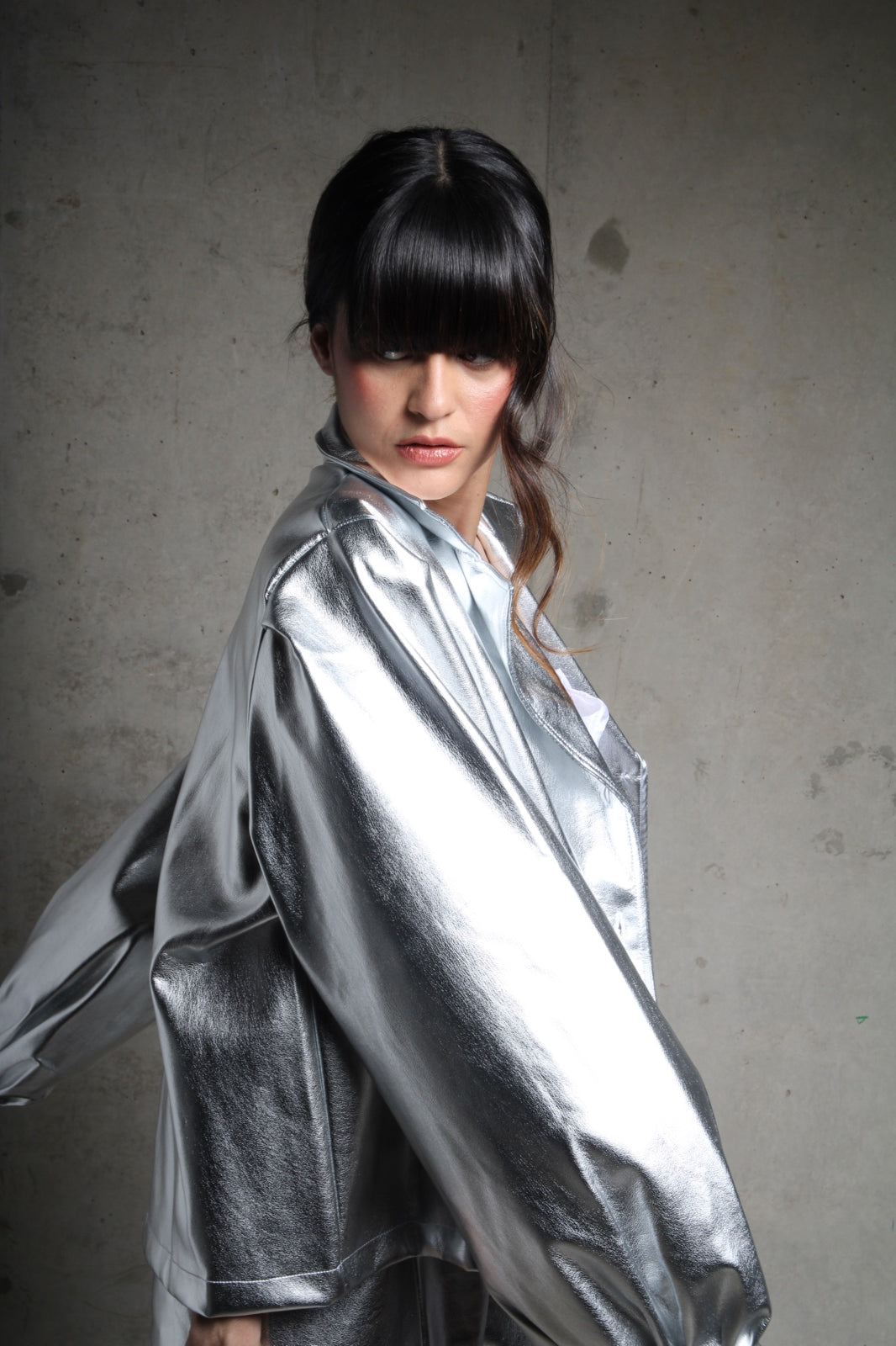 JACKET SILVER SHINE