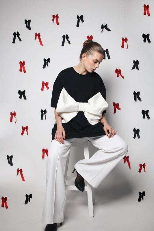ICONIC DRESS - LAZO BLANCO