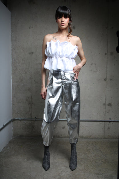 PANTALON SHINE SILVER
