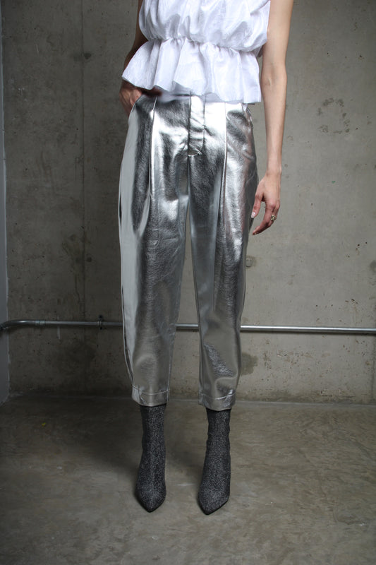 PANTALON SHINE SILVER