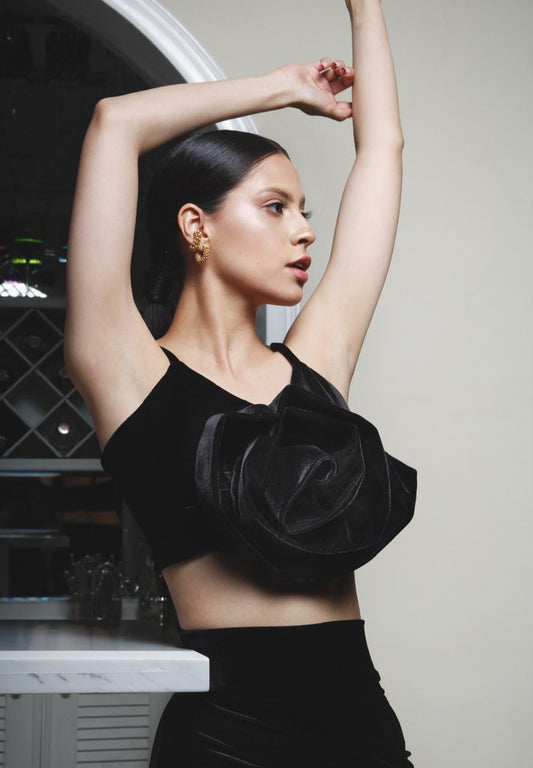 ROSE TOP NEGRO